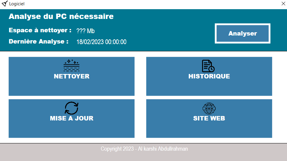 Image montrant mon projet Logiciel en C#